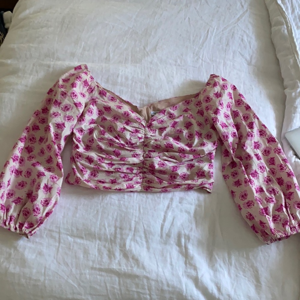 Zara Floral Top